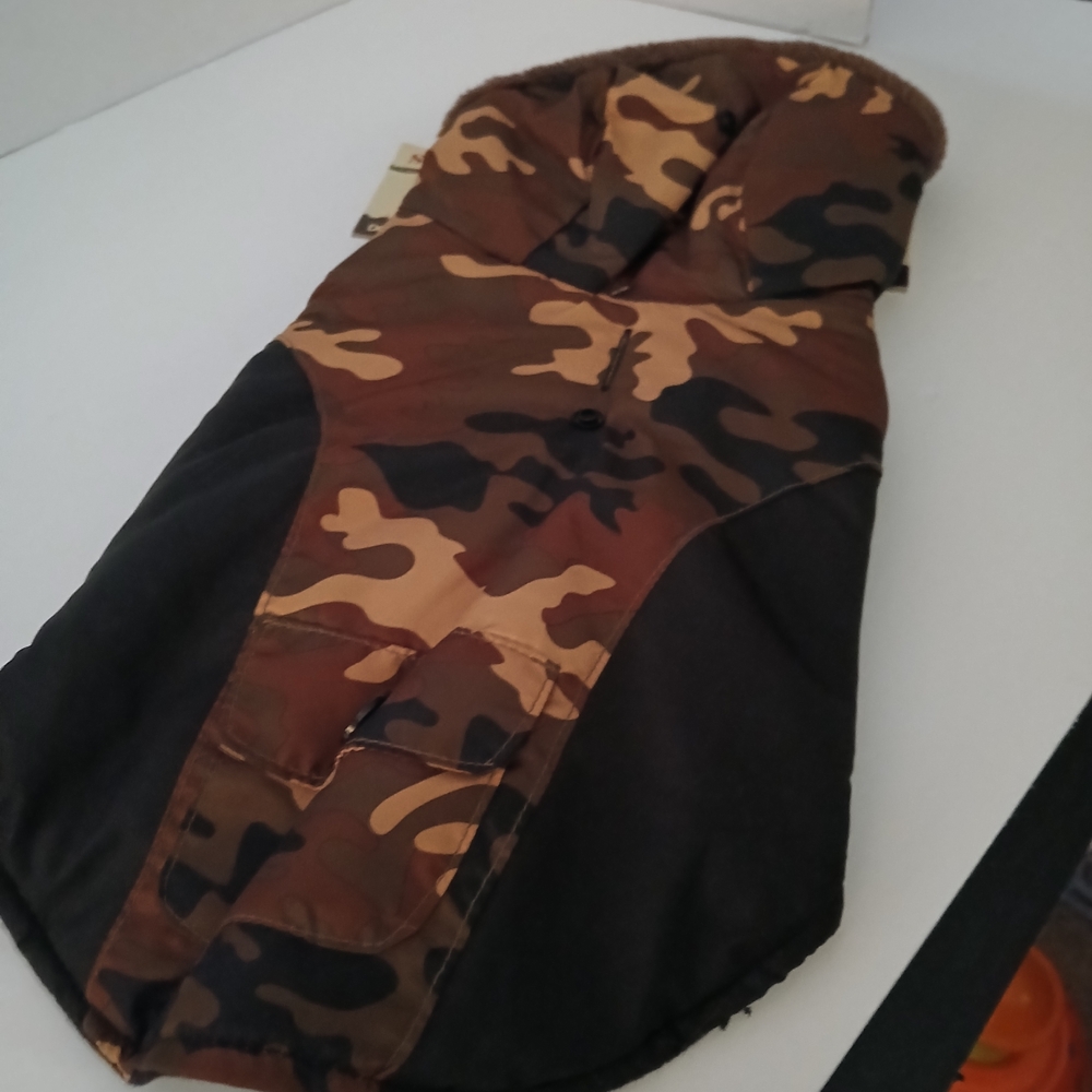 Camouflage Dog Jacket Size Small